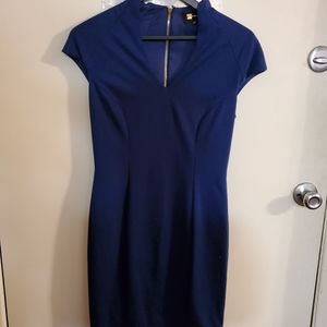 Alexia Admor Navy Business Dress